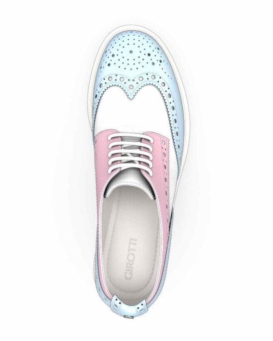 Block Heel Derby Shoes 32918