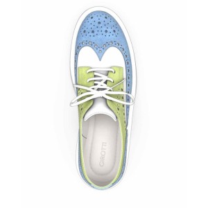 Color Sole Platform Shoes 32924