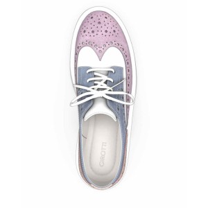 Color Sole Platform Shoes 32927