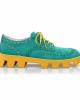 Color Sole Platform Shoes 32930