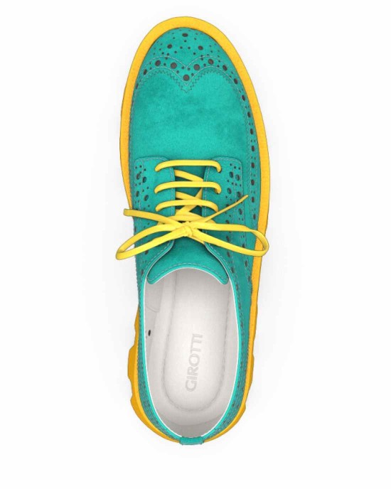 Color Sole Platform Shoes 32930