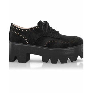 Color Sole Platform Shoes 32933