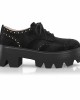 Color Sole Platform Shoes 32933