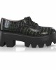 Color Sole Platform Shoes 32936