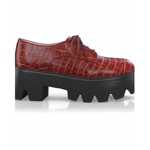 Color Sole Platform Shoes 32939