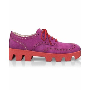 Color Sole Platform Shoes 32966