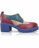 Block Heel Derby Shoes 33020