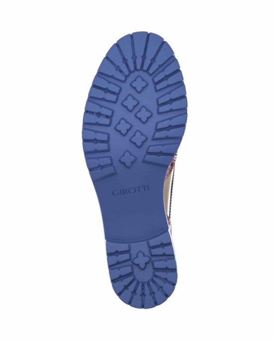 Block Heel Derby Shoes 33020