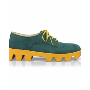 Color Sole Platform Shoes 33104